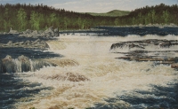 Näätämönkoski (Rapids of Näätämönkoski) 150x250